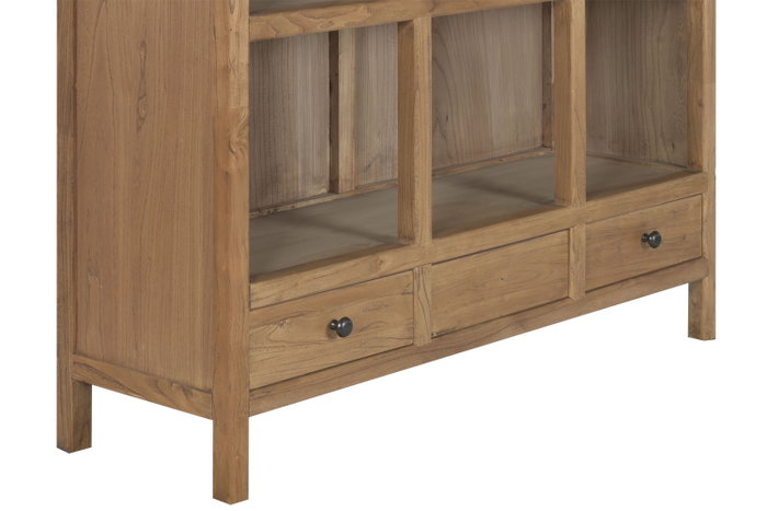 DKD Home Decor Estantería de Madera Reciclada Olmo 120x38x190 DKD Home Decor Estantería de Madera Reciclada Olmo 120x38x190