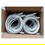 EQUIP 635511 Patch Cord Cat6 S/FTP 34x Unidades, 2 Metros, RJ-45 Macho, Blindado, PoE+, Libre de Halógenos (LSZH), Blanco