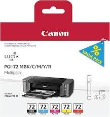 Canon PGI-72 6402B009 Multipack de 5 Colores Canon PGI-72 6402B009 Multipack de 5 Colores