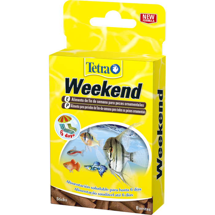 Tetra TETRAMIN WEEKEND 20-STICKS Alimento para Peces hasta 6 días Tetra TETRAMIN WEEKEND 20-STICKS Alimento para Peces hasta 6 días