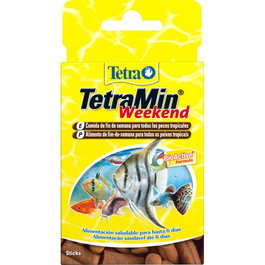 Tetra TETRAMIN WEEKEND 20-STICKS Alimento para Peces hasta 6 días