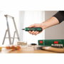 Bosch PushDrive Destornillador inalámbrico con cargador micro USB y 32 puntas