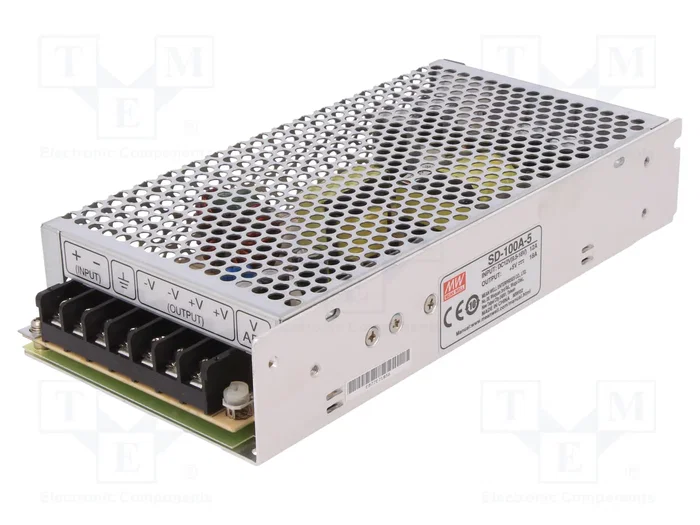 MEAN WELL SD-100A-5 Convertidor DC/DC 90W 5VDC 18A MEAN WELL SD-100A-5 Convertidor DC/DC 90W 5VDC 18A