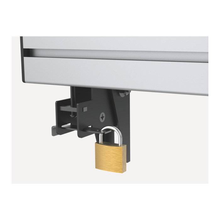 EQUIP Soporte de Techo Doble Pantalla 45"-55" 100kg 650373 Negro Plata