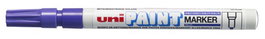 Marcador T.Opaca Perm. Uni-Ball Paint Marker 0,8 (Px-21) Violeta (Set de 12)