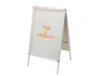 Nobo Caballete publicitario A-Board Premium Plus marco aluminio a presión 700x1000 mm
