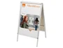 Nobo Caballete publicitario A-Board Premium Plus marco aluminio a presión 700x1000 mm
