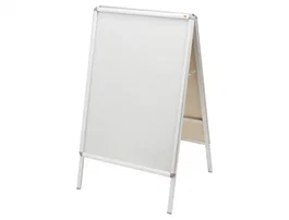 Nobo Caballete publicitario A-Board Premium Plus marco aluminio a presión 700x1000 mm