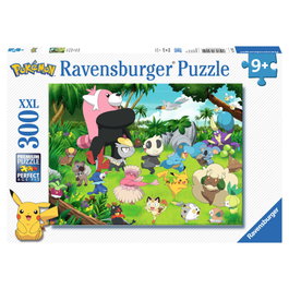 RAVENSBURGER Puzzle Pokémon 300 Piezas XXL, Tamaño Final 27x39 cm