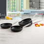 Quid Sartén de Aluminio Estampado Pro Chef 22 cm (6 Unidades)