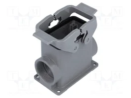 HARTING Carcasa para conectores HDC tamaño 10B Han IP65 alta PG29