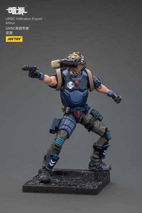 UNSC Dark Source Figura Infiltration Expert Arthur 7 cm
