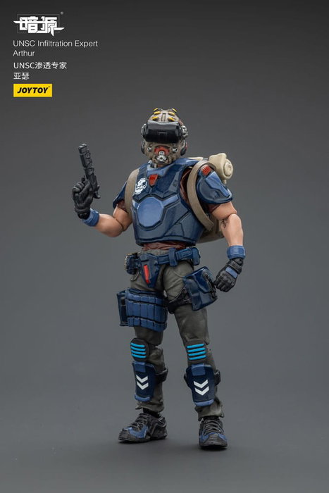 UNSC Dark Source Figura Infiltration Expert Arthur 7 cm