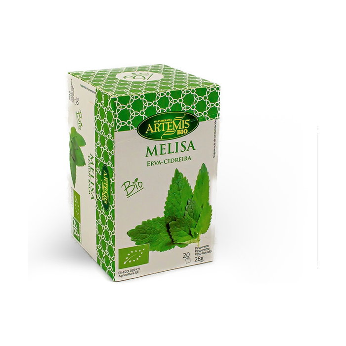 Artemis BIO Infusión de melisa Bio 20 bolsitas infusoras Artemis BIO Infusión de melisa Bio 20 bolsitas infusoras