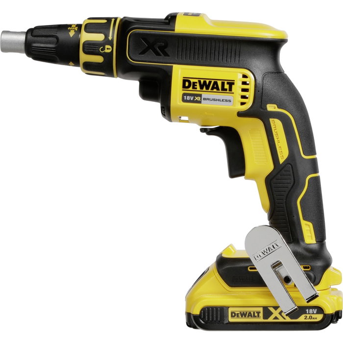 DeWalt DCF620D2K-QW Atornillador de panel de yeso sin escobillas 18V