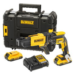 DeWALT DCF620D2K-QW Destornillador Eléctrico 18V 2.0Ah Batería Ión de Litio Amarillo Negro Mango Pistola 4400 RPM 30 Nm
