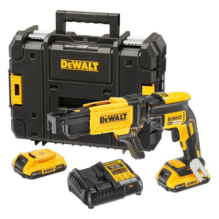 DeWalt DCF620D2K-QW Atornillador para paneles de yeso sin escobillas 18V DeWalt DCF620D2K-QW Atornillador para paneles de yeso sin escobillas 18V