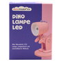 Realpower Linterna LED Pink Dino con Base
