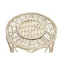 DKD Home Decor Set de 2 Mesitas Auxiliares de Ratán 50x50x41,5 cm Natural