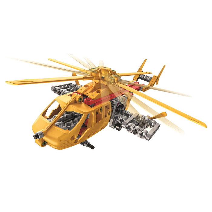 Clementoni Juego Laboratorio de Mecánica Helicóptero de Rescate S.T.E.M.