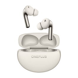 OnePlus Buds Pro 3 Auriculares Inalámbricos Intraurales Bluetooth 5.4 con Reducción de Ruido (ANC), IP55, Blanco - Hasta 10h de Autonomía, Carga Inalámbrica