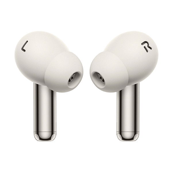 OnePlus Buds Pro 3 Auriculares Inalámbricos Intraurales Bluetooth 5.4 con Reducción de Ruido (ANC), IP55, Blanco - Hasta 10h de Autonomía, Carga Inalámbrica