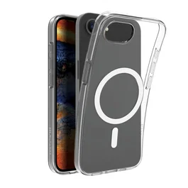 Dbramante1928 Greenland Pro MS Funda Transparente para iPhone 16e de 6.1 Pulgadas (15,5 cm), Protección de Plástico Crystal Clear