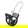 Belkin MSC009btBK Funda Negra para Apple AirTag con Soporte Resistente a Rayones