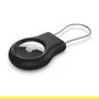 Belkin MSC009btBK Funda Negra para Apple AirTag con Soporte Resistente a Rayones