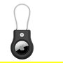 Belkin MSC009btBK Funda Negra para Apple AirTag con Soporte Resistente a Rayones