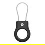 Belkin MSC009btBK Funda Negra para Apple AirTag con Soporte Resistente a Rayones