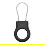 Belkin MSC009btBK Funda Negra para Apple AirTag con Soporte Resistente a Rayones