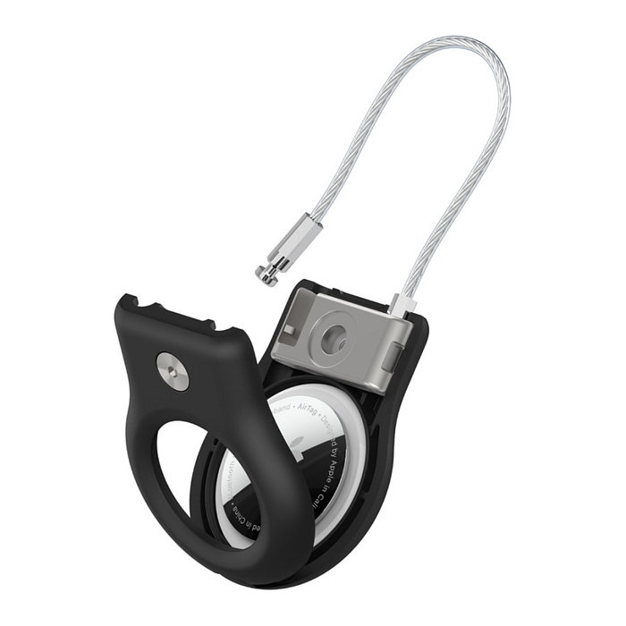 Belkin Secure Holder con lazo de cable para Apple AirTag, Negro Belkin Secure Holder con lazo de cable para Apple AirTag, Negro