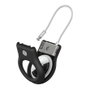Belkin Secure Holder con lazo de cable para Apple AirTag, Negro