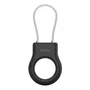 Belkin Secure Holder con lazo de cable para Apple AirTag, Negro