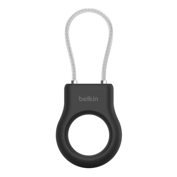 Belkin Secure Holder con lazo de alambre para Apple AirTag, negro MSC009btBK