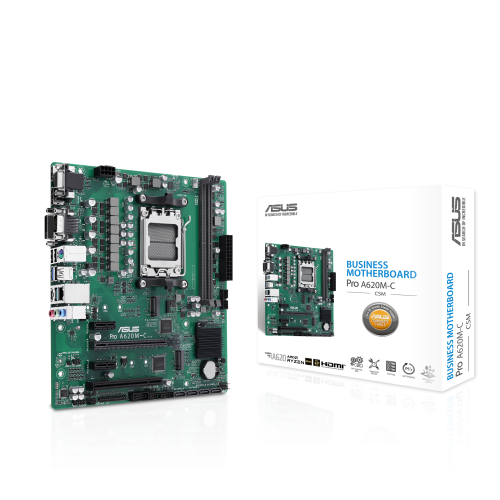 ASUS PRO A620M-C-CSM micro ATX AMD A620 Socket AM5