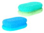 Berilo Esponja Masajeante Doble Capa Surtidos Colores 14 x 5 x 8.5 cm (Set de 14)