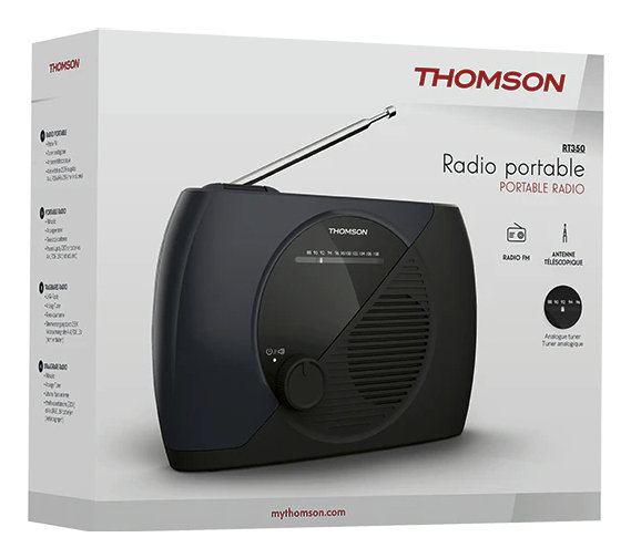 Thomson RT350 Radio FM portátil Thomson RT350 Radio FM portátil