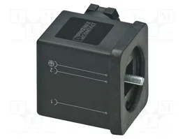 PHOENIX CONTACT Conector de Válvulas Industrial Formato A Hembra M16