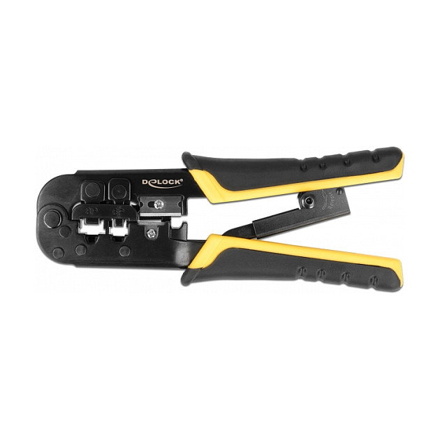 DeLOCK 90520 Herramienta de prensado universal con pelacables para conectores 8P y 6P DeLOCK 90520 Herramienta de prensado universal con pelacables para conectores 8P y 6P