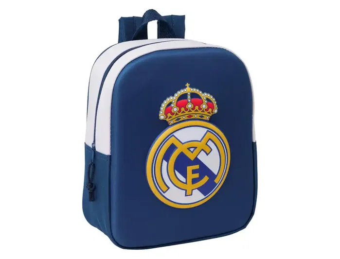 Safta Mochila de Guardería 3D Real Madrid Safta Mochila de Guardería 3D Real Madrid