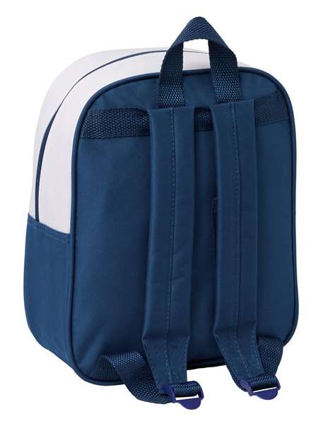 SAFTA Mochila 3D Real Madrid 27cm Guarderia Preescolar Compartimento Cremallera