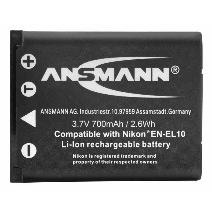 Ansmann A-Nik EN-EL10 Batería recargable de 650 mAh