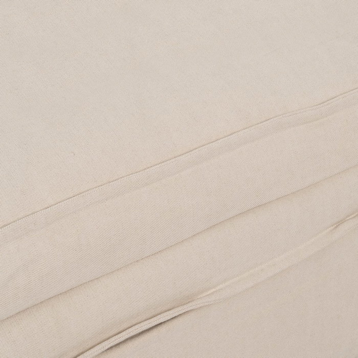 Sofá 2 Plazas Crema Tejido-Madera 180 X 97 X 89 cm Sofá 2 Plazas Crema Tejido-Madera 180 X 97 X 89 cm
