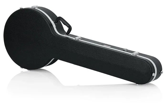 Gator Estuche rígido moldeado para banjo - Negro