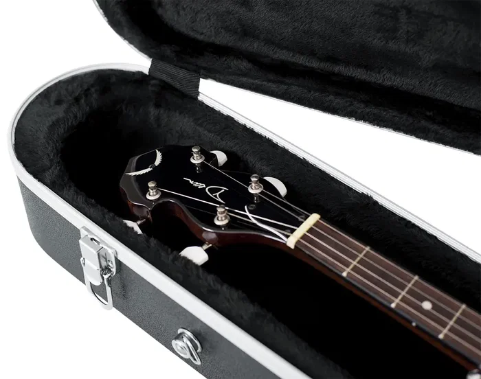 Gator Estuche rígido moldeado para banjo - Negro