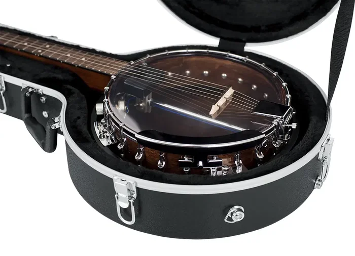 Gator Estuche rígido moldeado para banjo - Negro