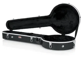 Gator Estuche rígido moldeado para banjo - Negro