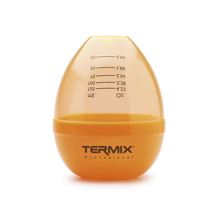 Termix Coctelera Pequeña Naranja 125ml para Tinte y Oxidante Termix Coctelera Pequeña Naranja 125ml para Tinte y Oxidante